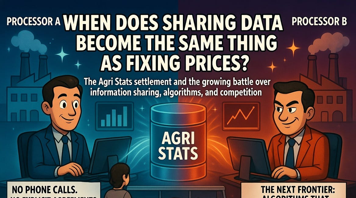 When Does Sharing Data Become the Same Thing as Fixing Prices?