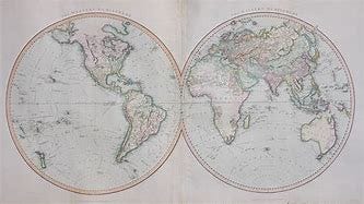 Image result for western and eastern hemisphere 1492