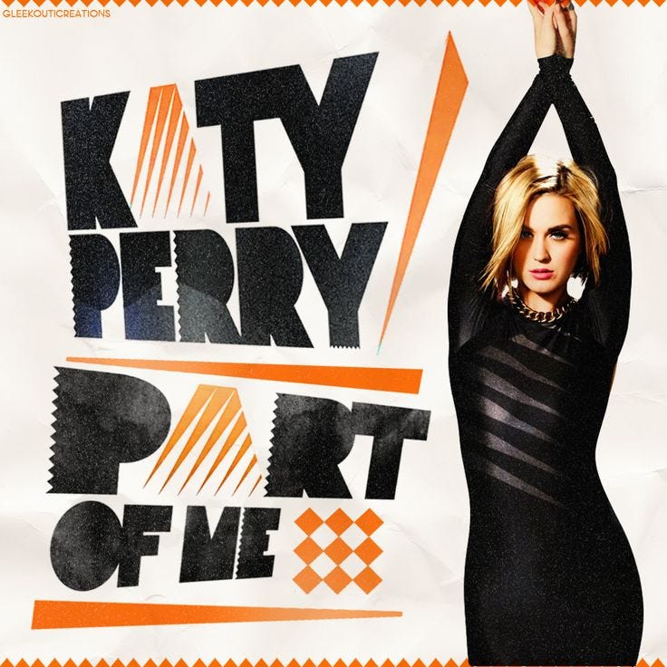 Katy Perry Part of Me - Single Cover