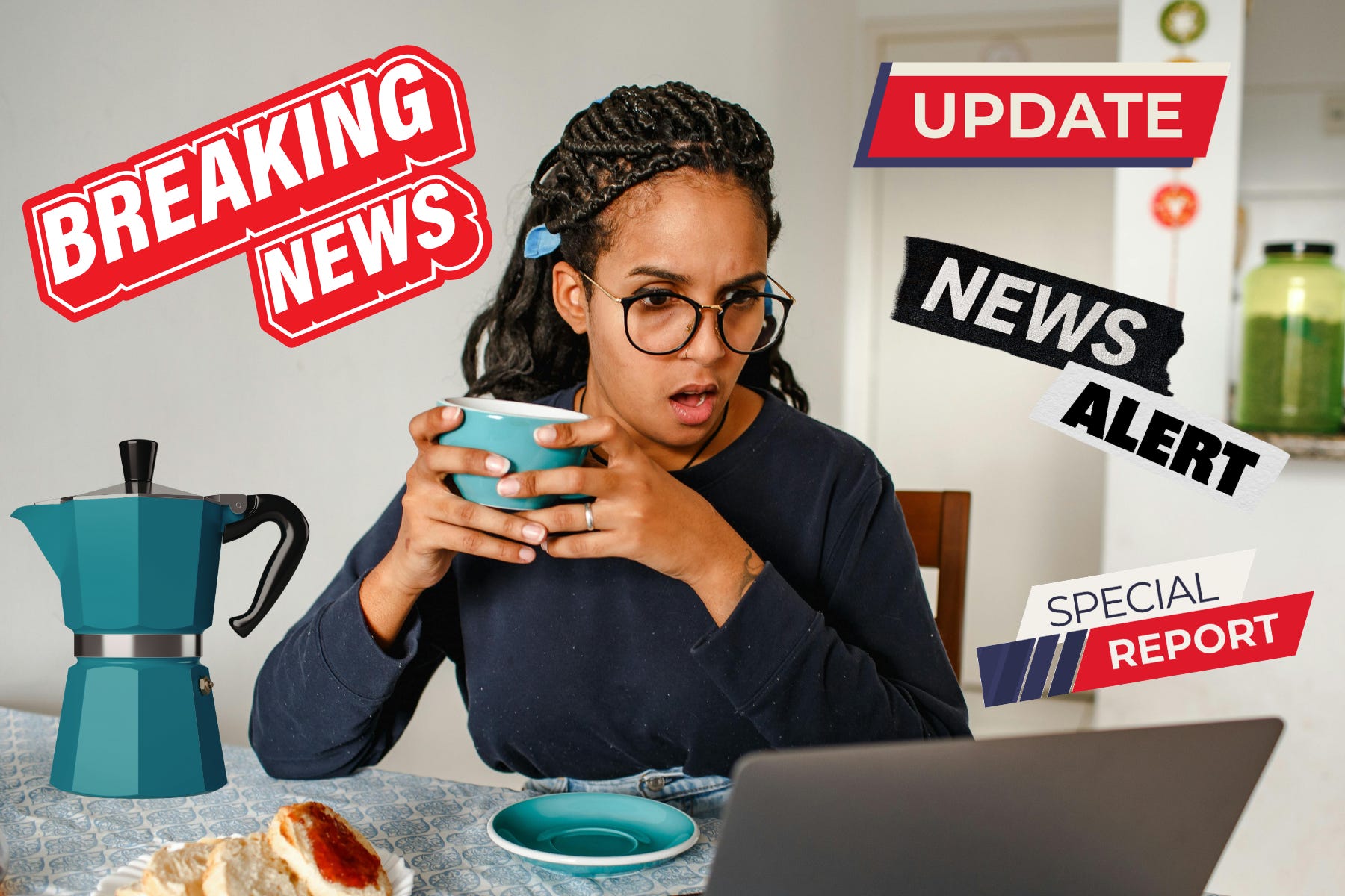 Quiz: Is Your Heart Racing From That Coffee or the Non-Stop Breaking News?