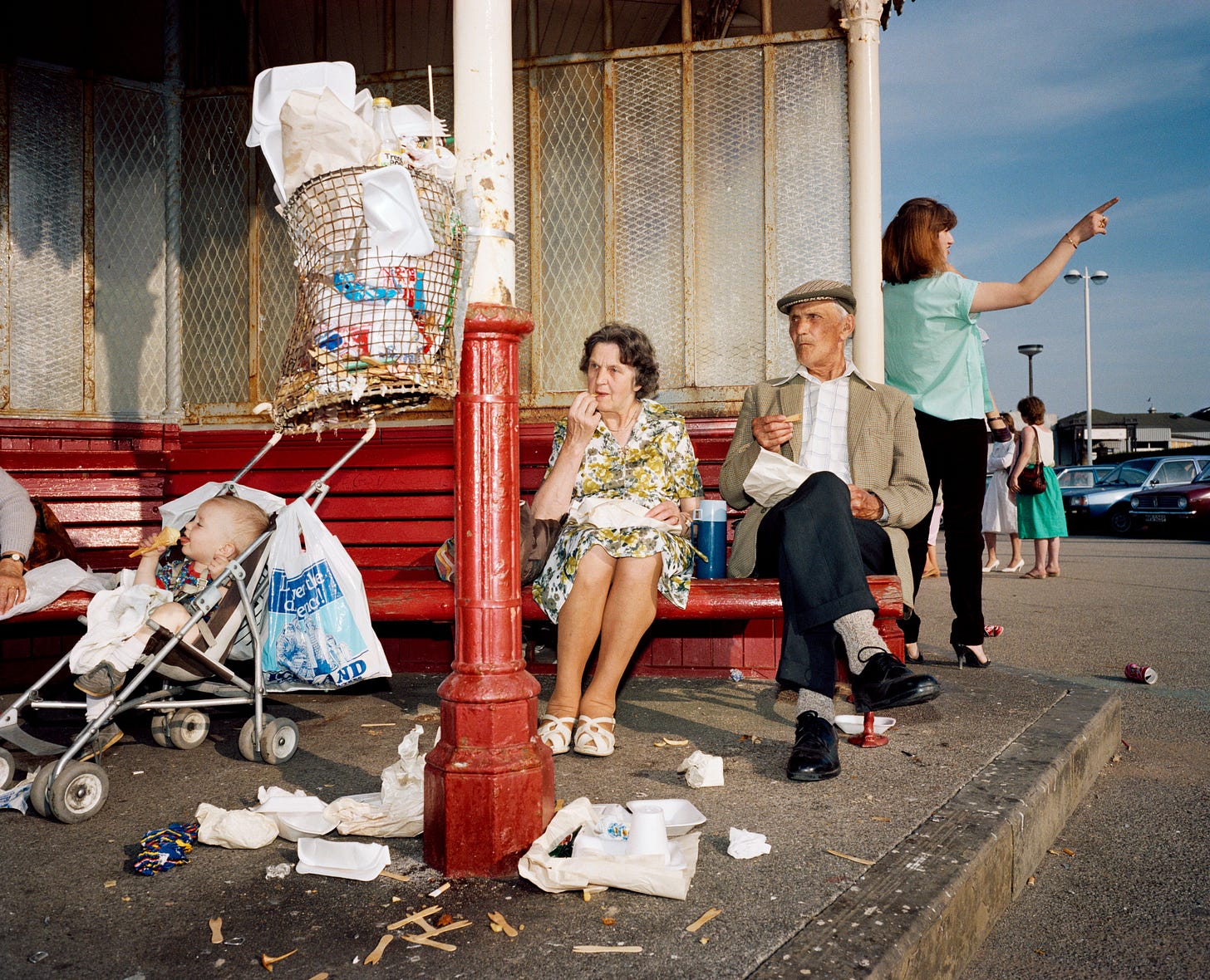 Martin Parr, GB. England. New Brighton. From ‘The Last Resort’ (1983–1985).