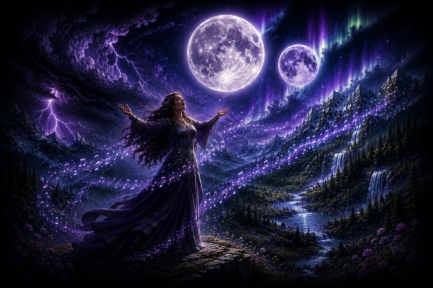 Silinah Moonbliss on the night of Twinful