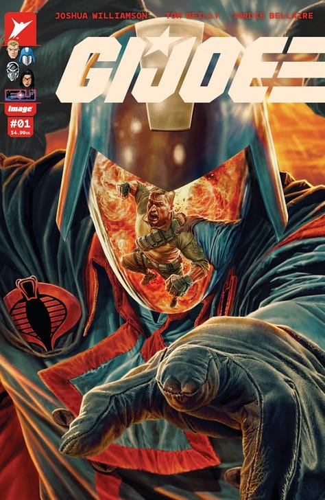 Portadas del volumen 1 de GI JOE