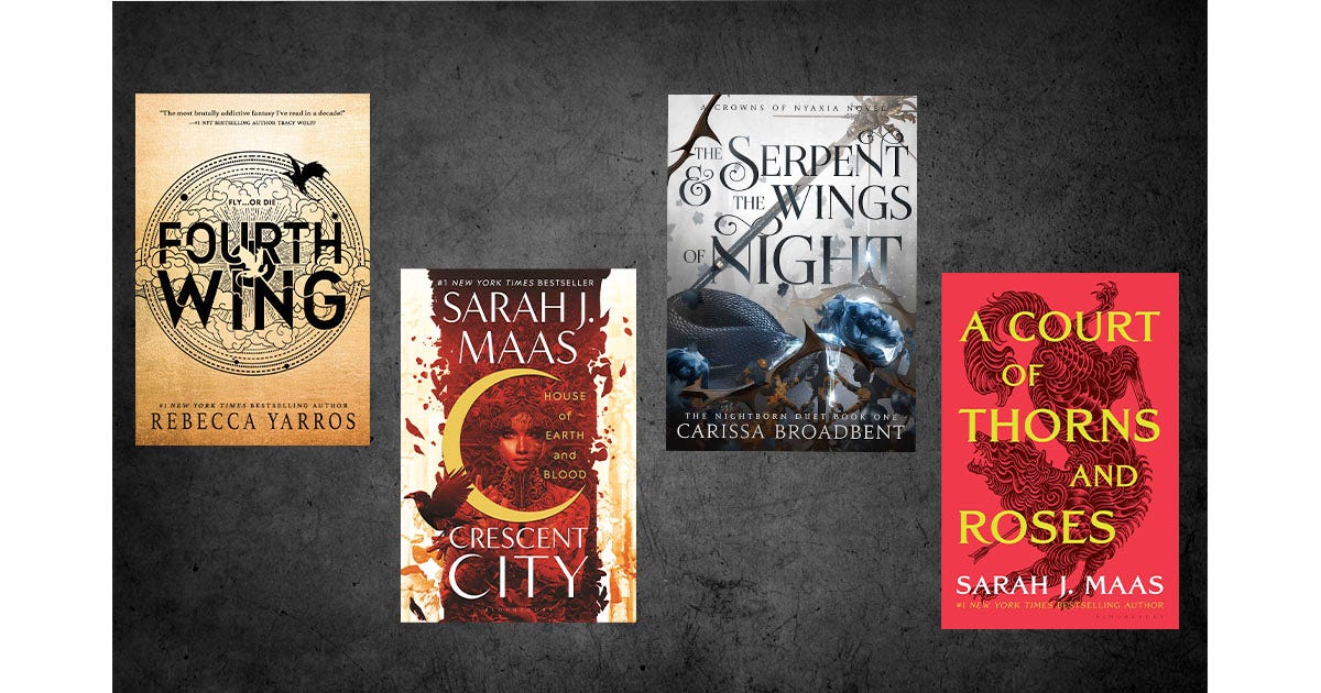 Romantasy Authors like Rebecca Yarros And Sarah J. Maas Are Destroying The Modern Fantasy Book Genre
