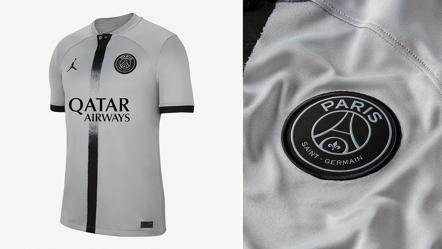 PSG honour stadium in grey Jordan away kit for 2022-23 as Parc des Princes  turns 50 | Goal.com