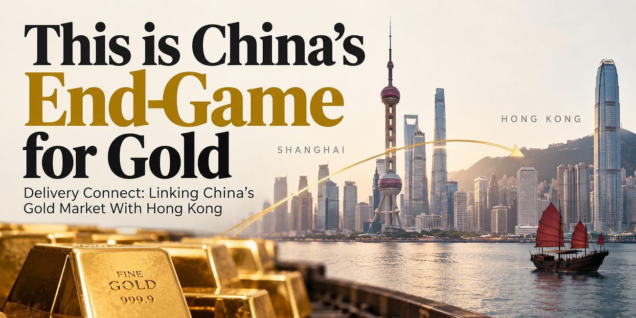 Here is China’s Gold End-Game. 