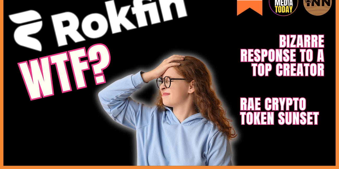 Rokfin's Bizarre Behavior