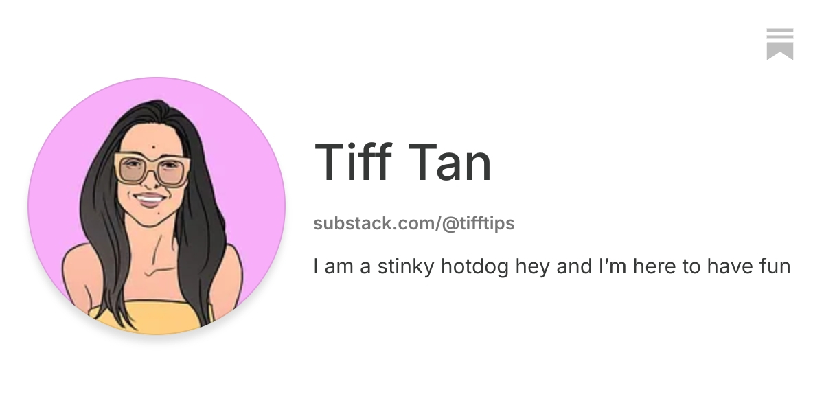 Tiff Tan | Substack