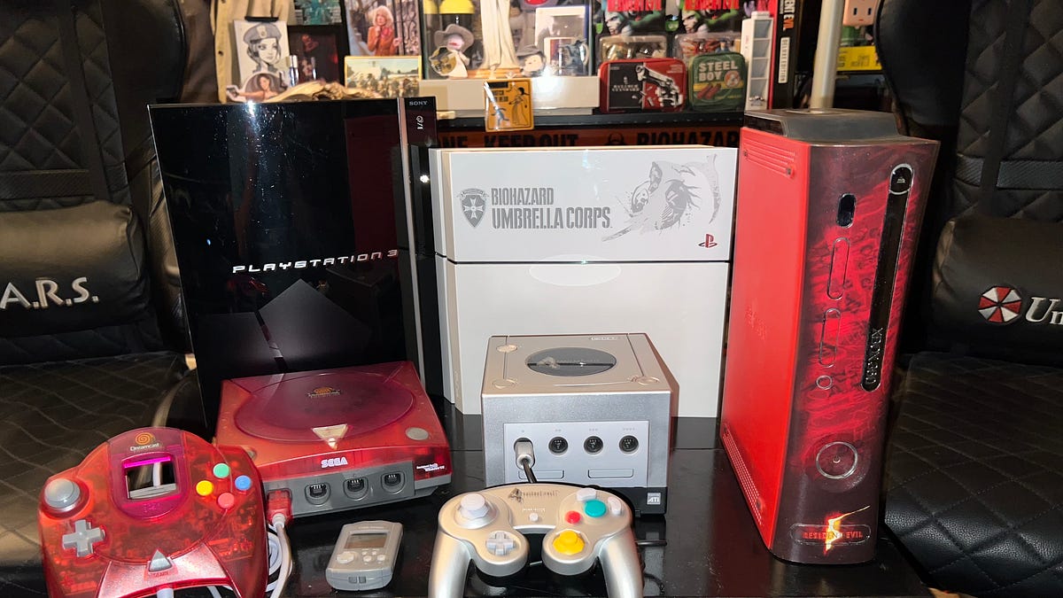A Look at Resident Evil-Themed Game Hardware