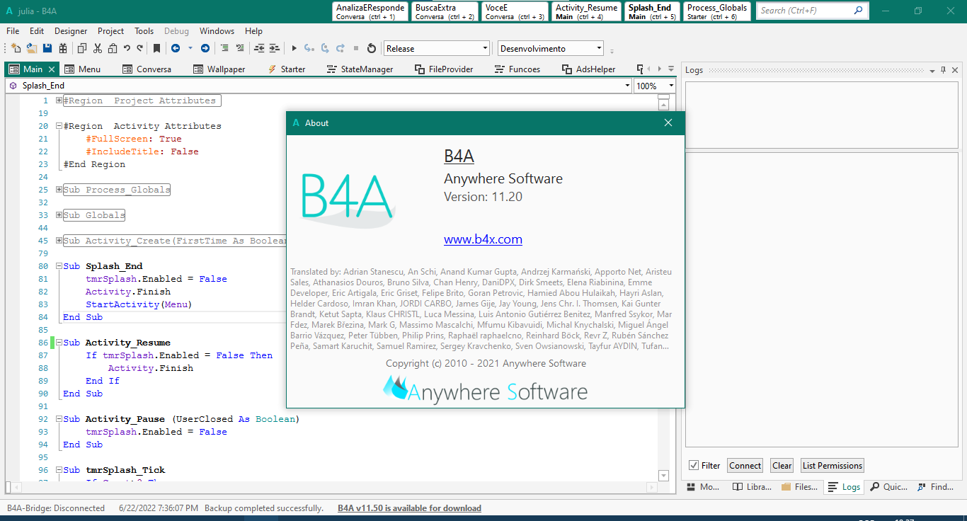 Apresentando o B4A - IDE gratuita para criar aplicativos Android Apresentando o B4A - IDE gratuita para criar aplicativos Android