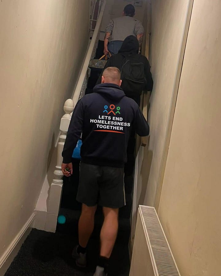 Outreach and support workers in Teesside