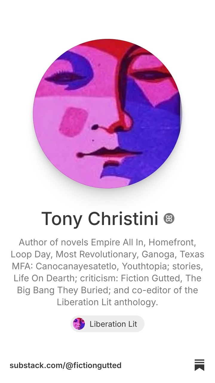 Tony Christini | Substack