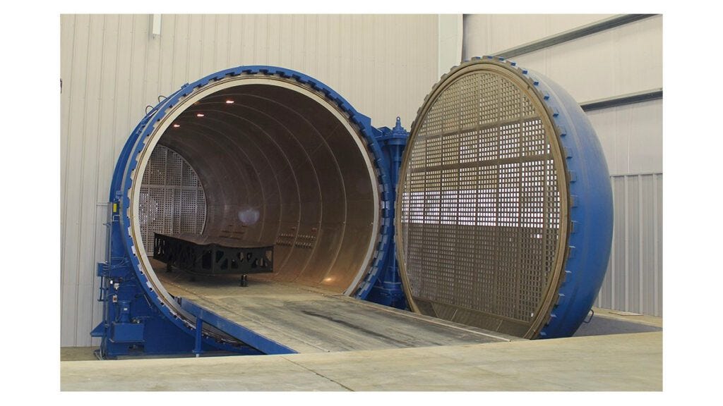 Virgin Galactic Motherships Aurora Flight Sciences Autoclave