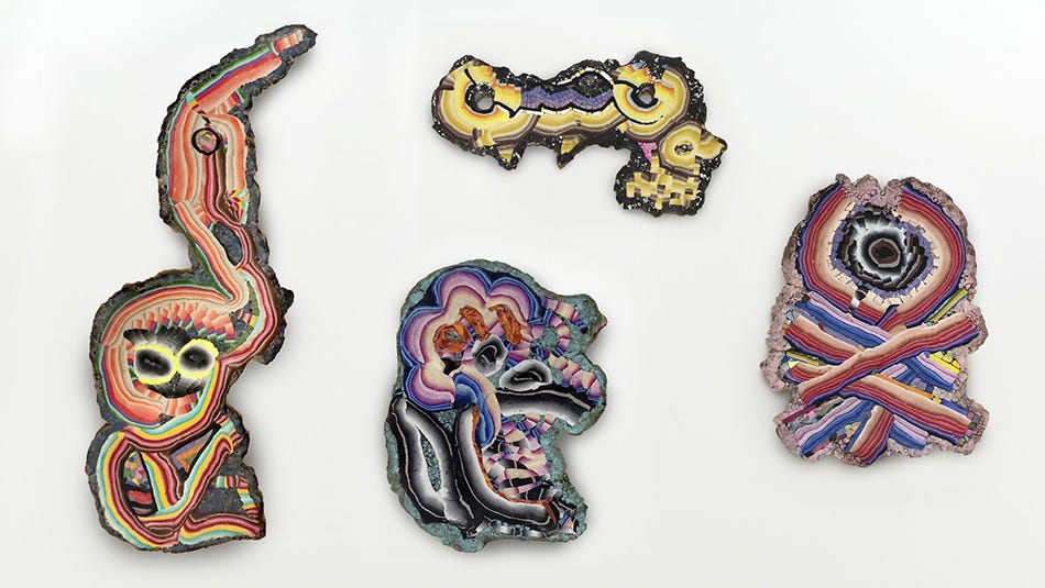 Kerstin Brätsch: Fossil Psychics for Christa in the Online Viewing Room at  Gavin Brown's enterprise | GothamToGo