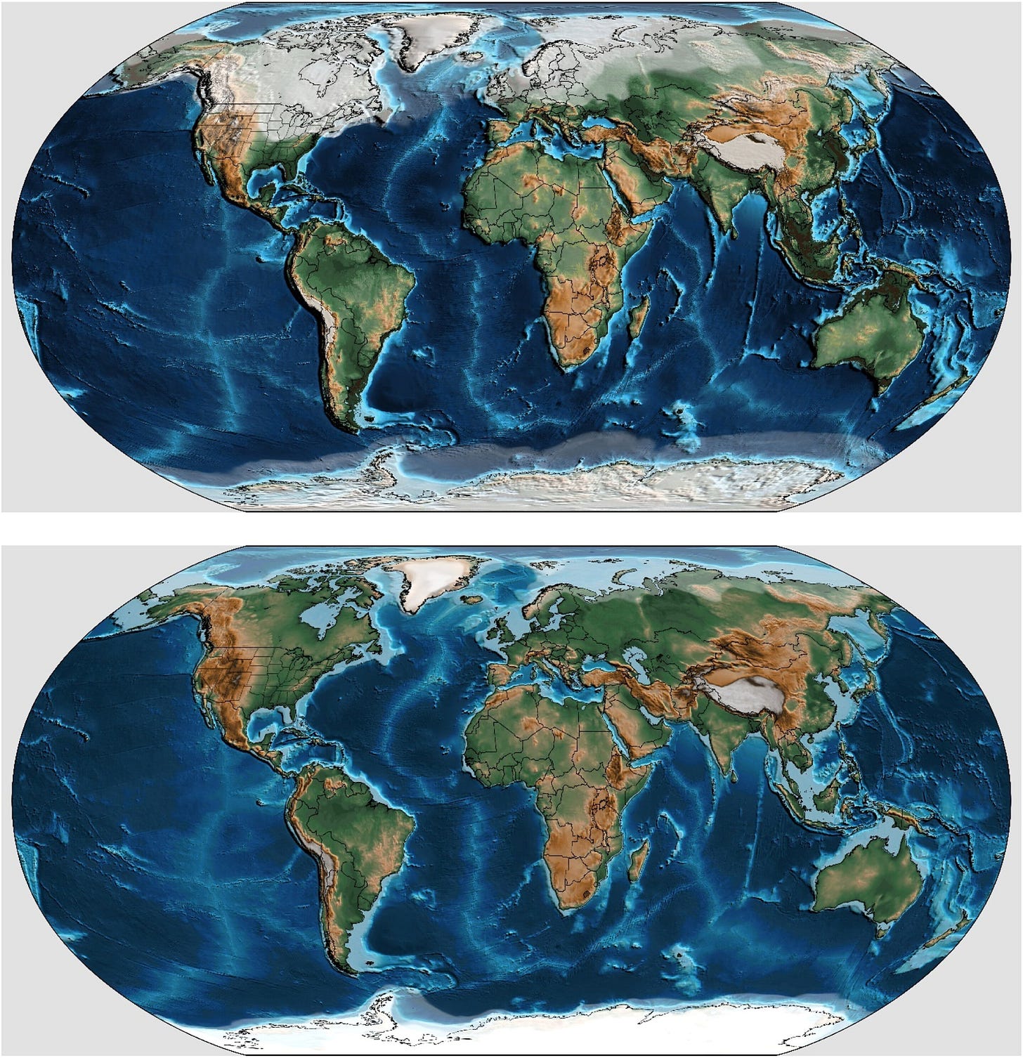 Scientists reconstruct 540 million years of sea level change in detail