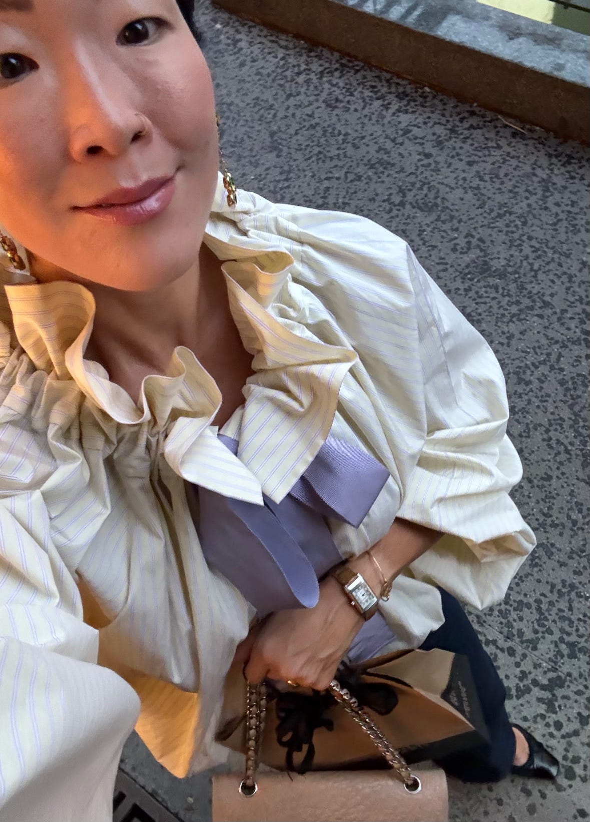 Ruffle collar knit tops ロゼミューズ Ruffle collar knit tops – BUNNY APARTMENT