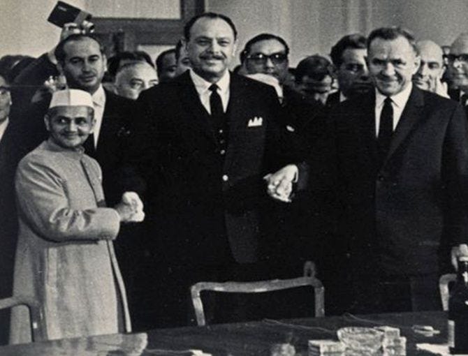 Shastri's death: What Tashkent Files didn't tell us - Rediff.com Shastri's death: What Tashkent Files didn't tell us - Rediff.com