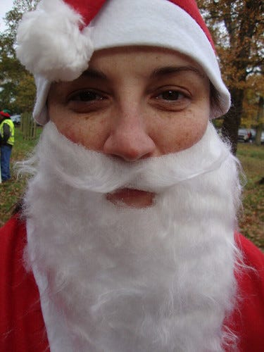 Santa Run Beard and Moustache Santa Run Beard and Moustache