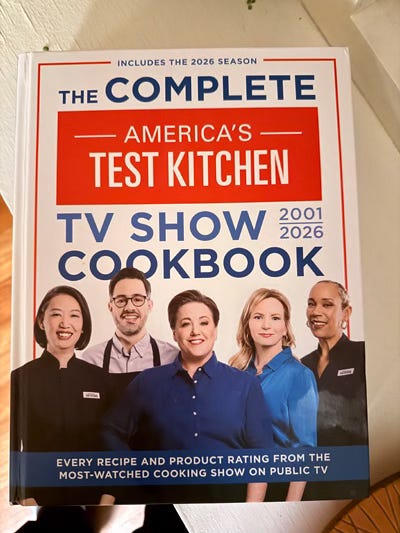 THE COOKBOOK TEST #113: AMERICA'S TEST KITCHEN TV SHOW COOKBOOK