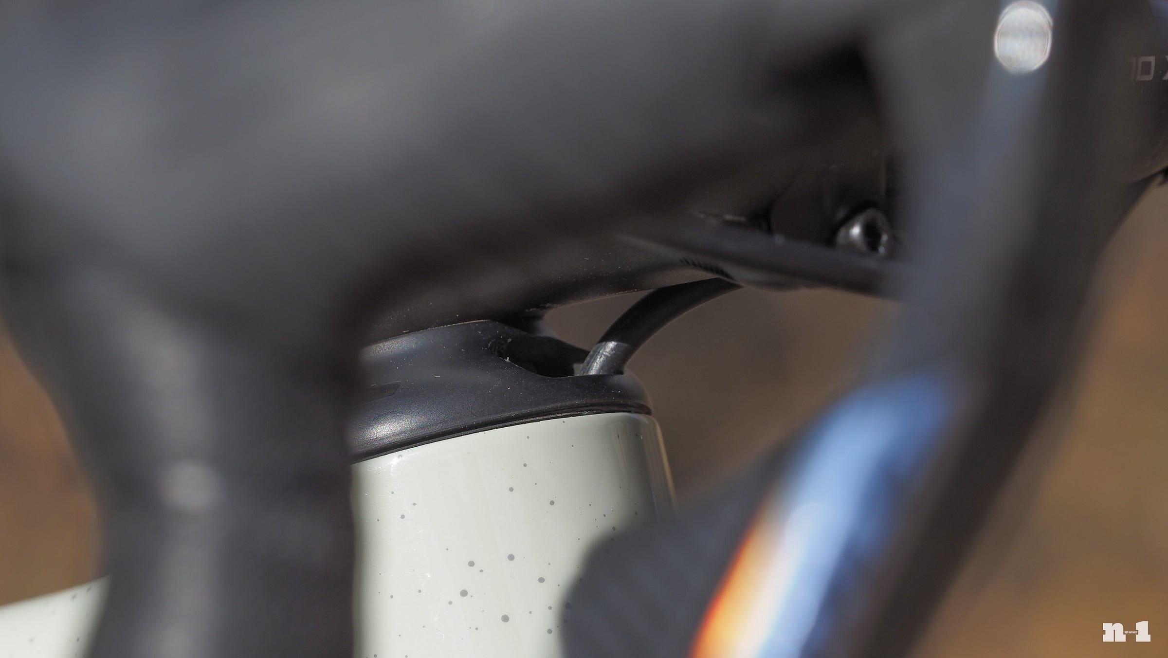 FSA headset cover hole