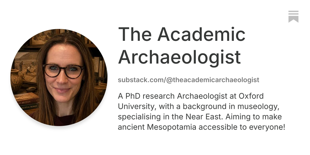 The Academic Archaeologist | Substack