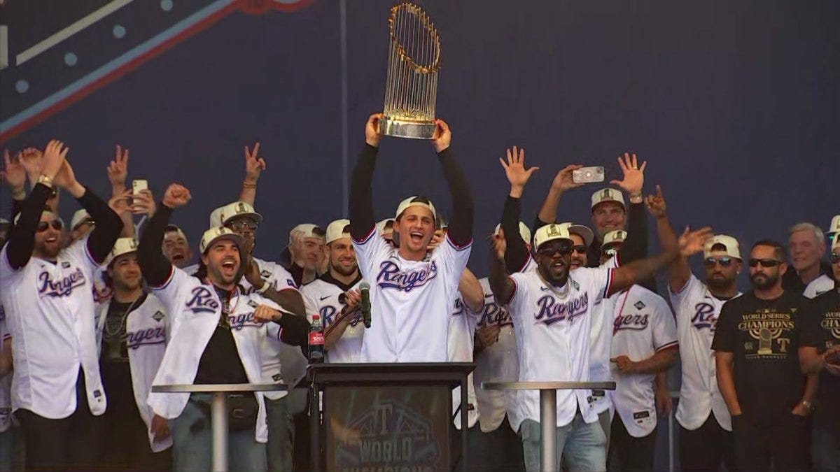 When and where is the Rangers World Series Parade? – NBC 5 Dallas-Fort Worth