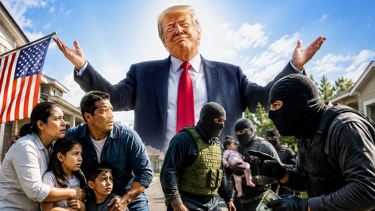 Trump's Masked Goons are a Criminal's Dream