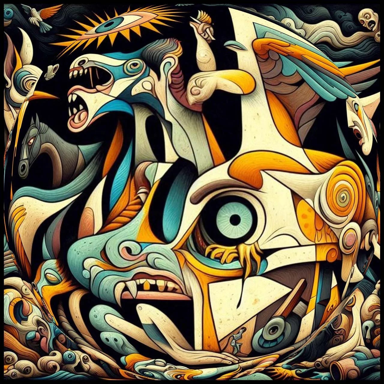 Guernica Image by FranSoto on Pixabay. Edited by the author.