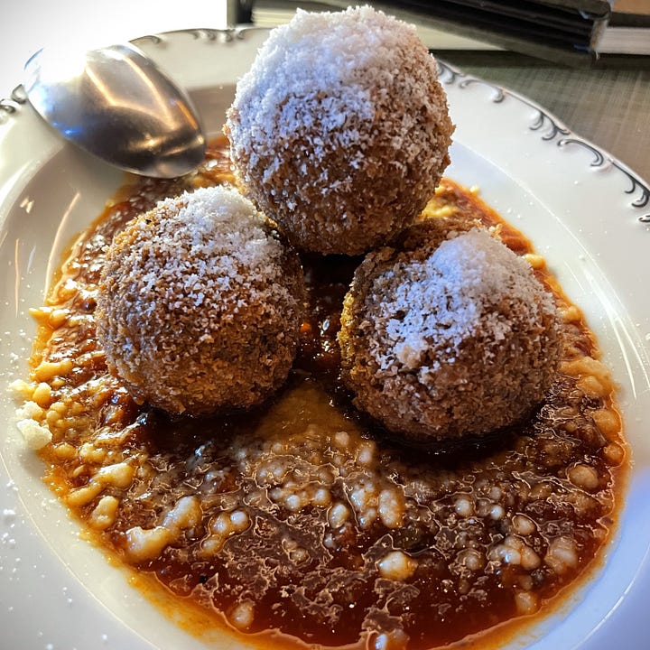 Polpette Di Bollito at Bar Tre Dita in Chicago, IL