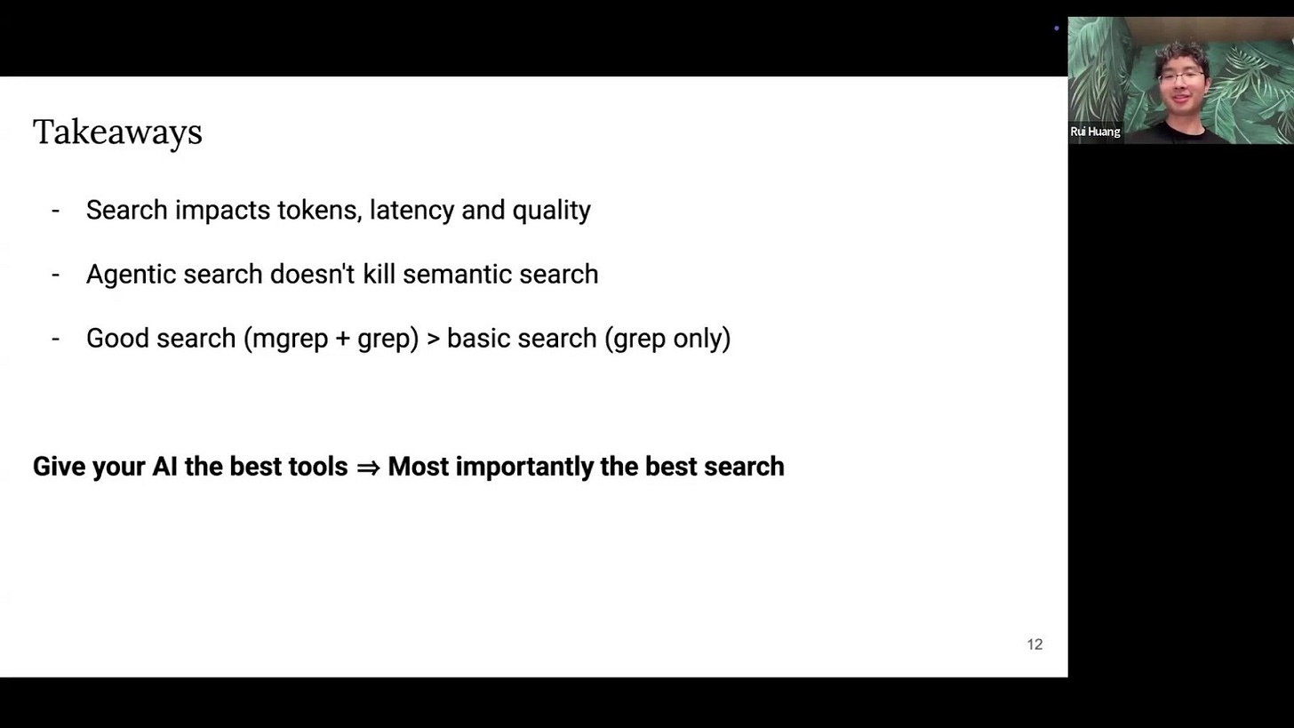 Conclusion slide from the presentation Conclusion slide from the presentation