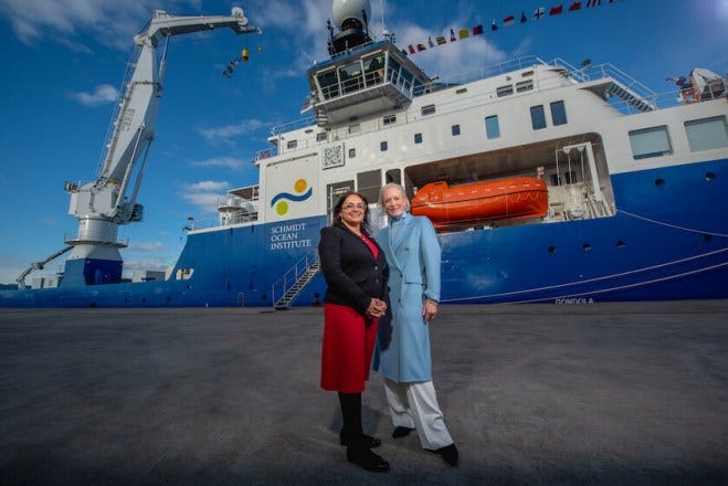 Schmidt Ocean Institute Launches New Research Vessel That Will Change The Face of Ocean Exploration — SEVENSEAS Media Schmidt Ocean Institute Launches New Research Vessel That Will Change The Face of Ocean Exploration — SEVENSEAS Media