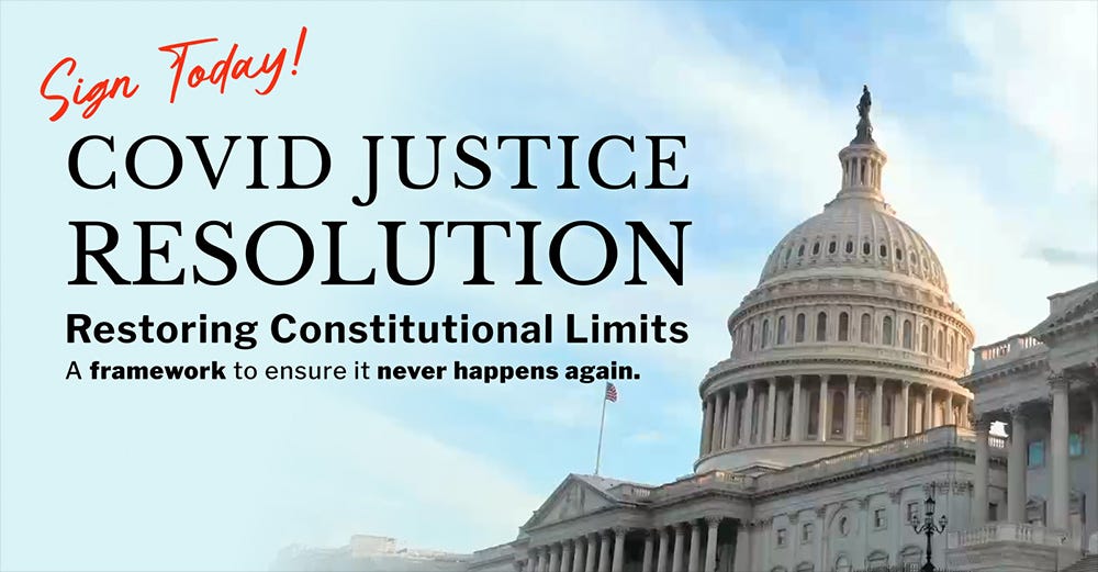 Sign the COVID Justice Resolution