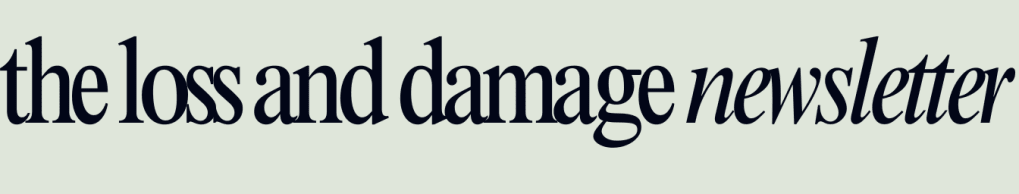The Loss and Damage Newsletter