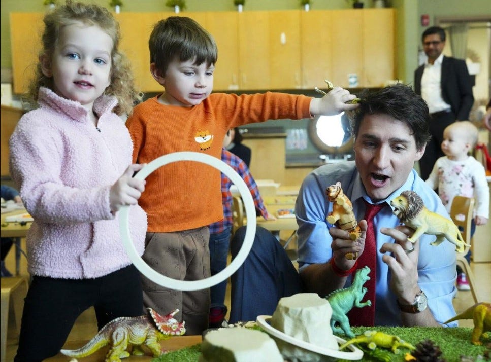 Trudeau aims to secure extension for $10-a-day child care program Trudeau aims to secure extension for $10-a-day child care program