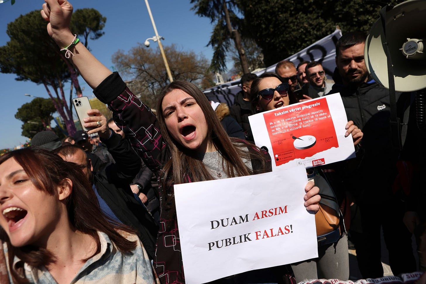Albanian protesters blame government for price hikes | The Seattle Times Albanian protesters blame government for price hikes | The Seattle Times