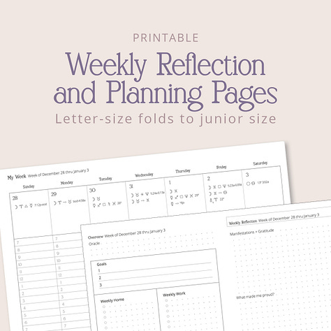 Moon & Craft's Moon Play Planner and Journal