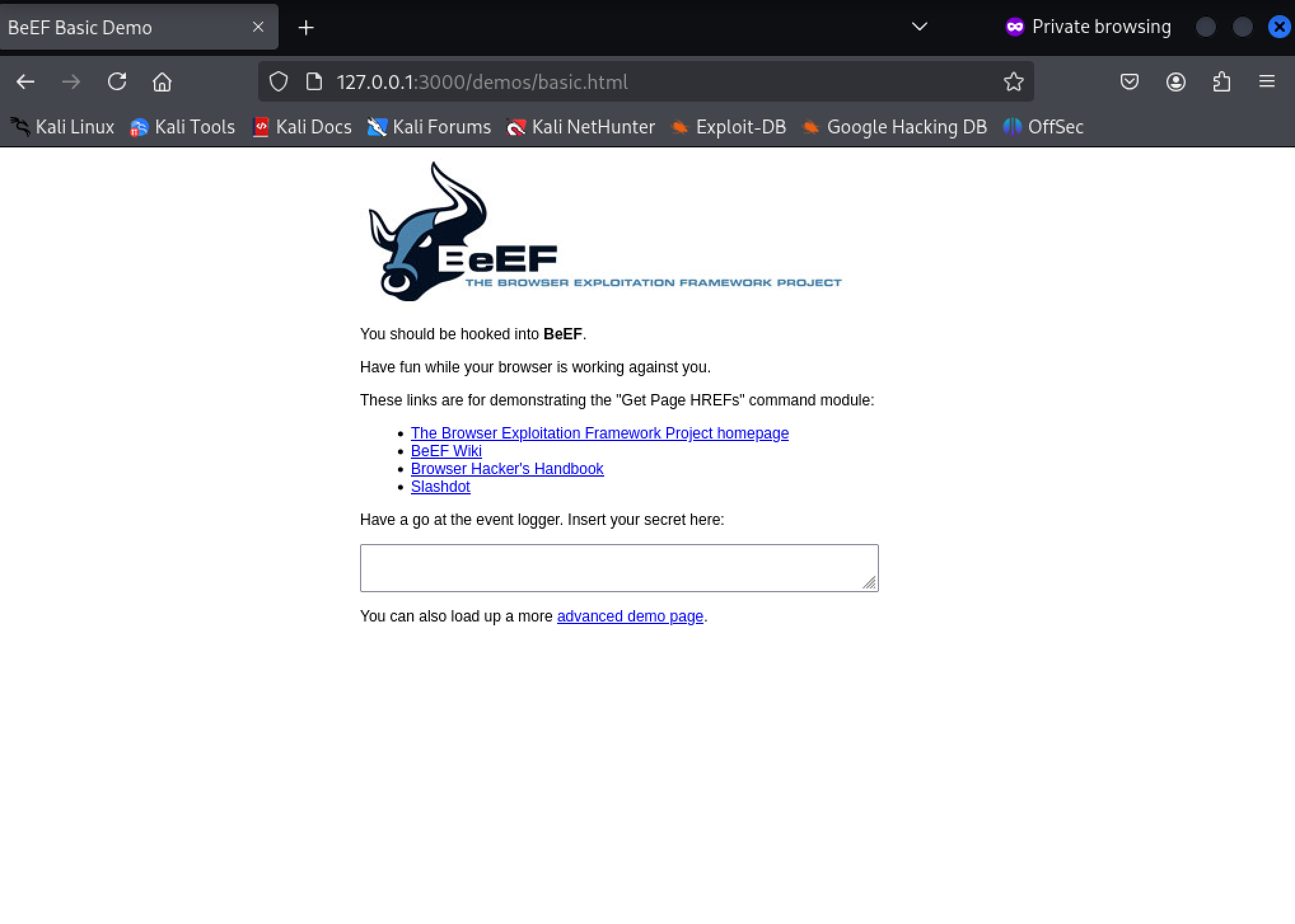 Beef Hacking Program BeEF Hacking Tool: How to Attack Through the Web Browser (Chrome ...