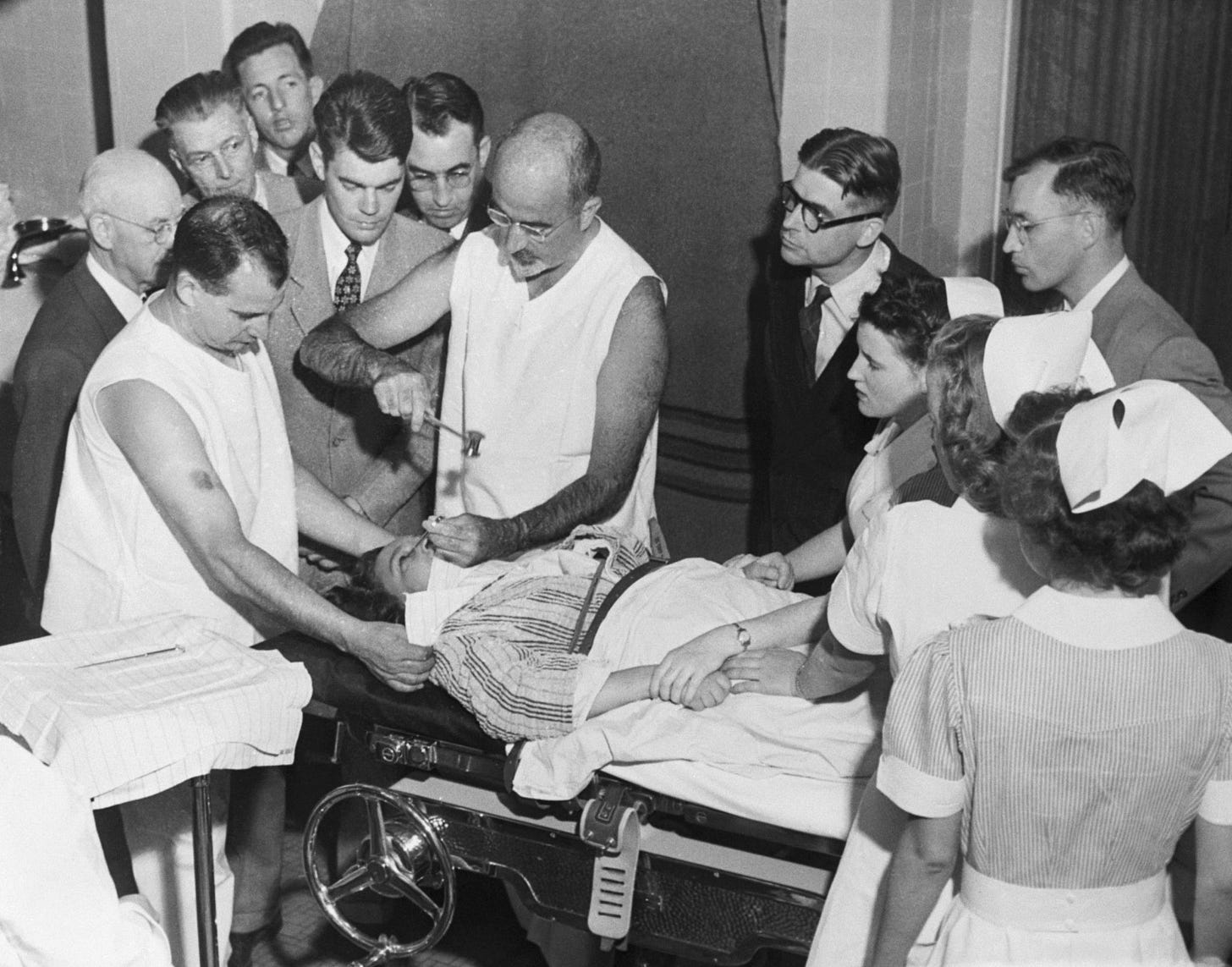 Lobotomy: The brain op described as 'easier than curing a toothache ...