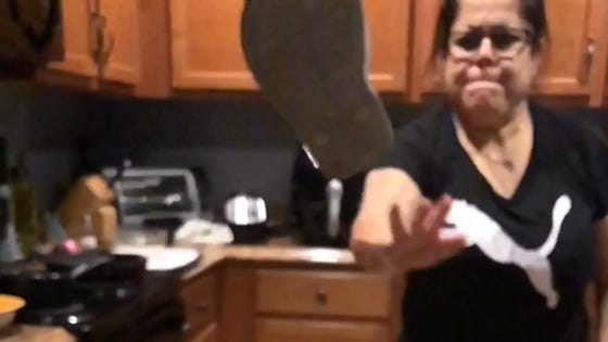 Arizona #Bottlecapchallenge video goes viral with chancla