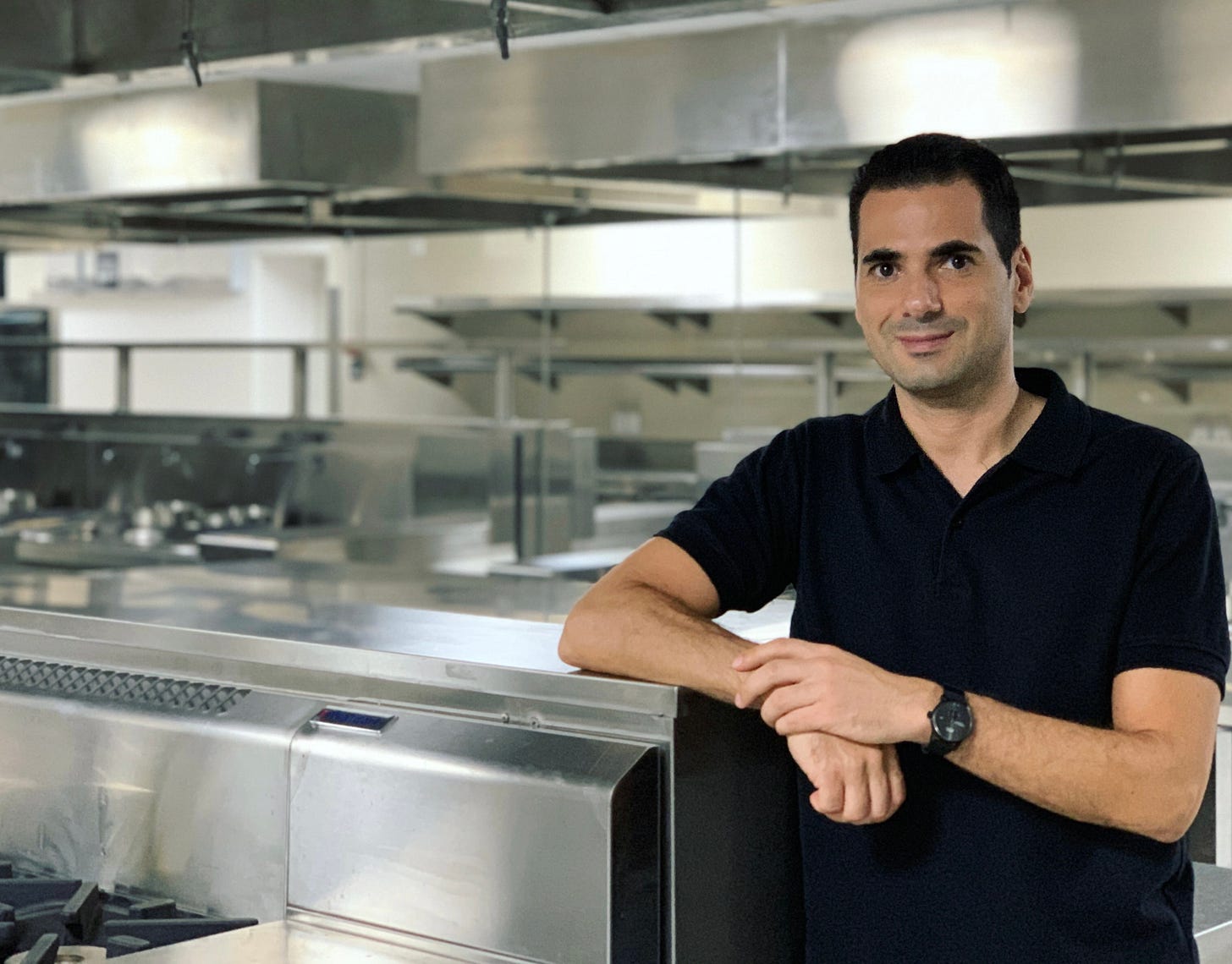 Cristian Marino . Pre-opening preparations in Indonesia, 2019. The calm before the first service.