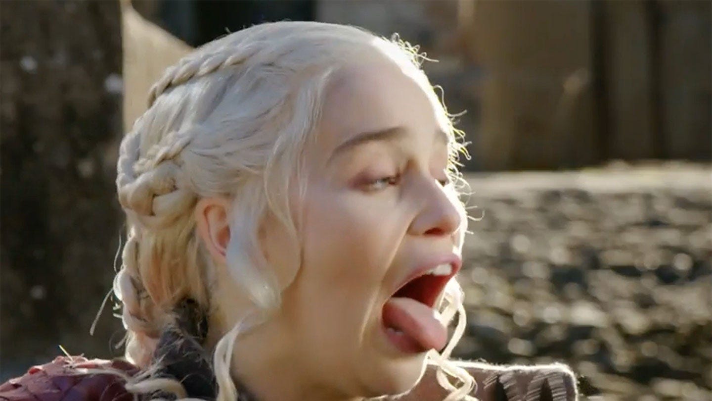 Watch the Game of Thrones Cast React in Disgust to the Jon and Daenerys  Love Scene | Vanity Fair