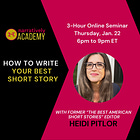 How to Write Your Best Short Story