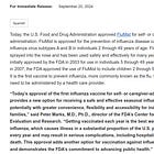 BREAKING: FDA Approves At-Home Nasal Flu Vaccine