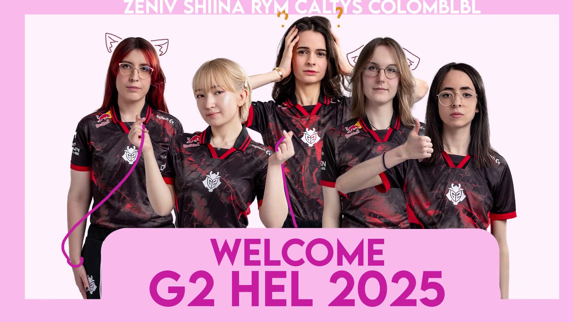 G2 Hel announce 2025 lineup - Rigas