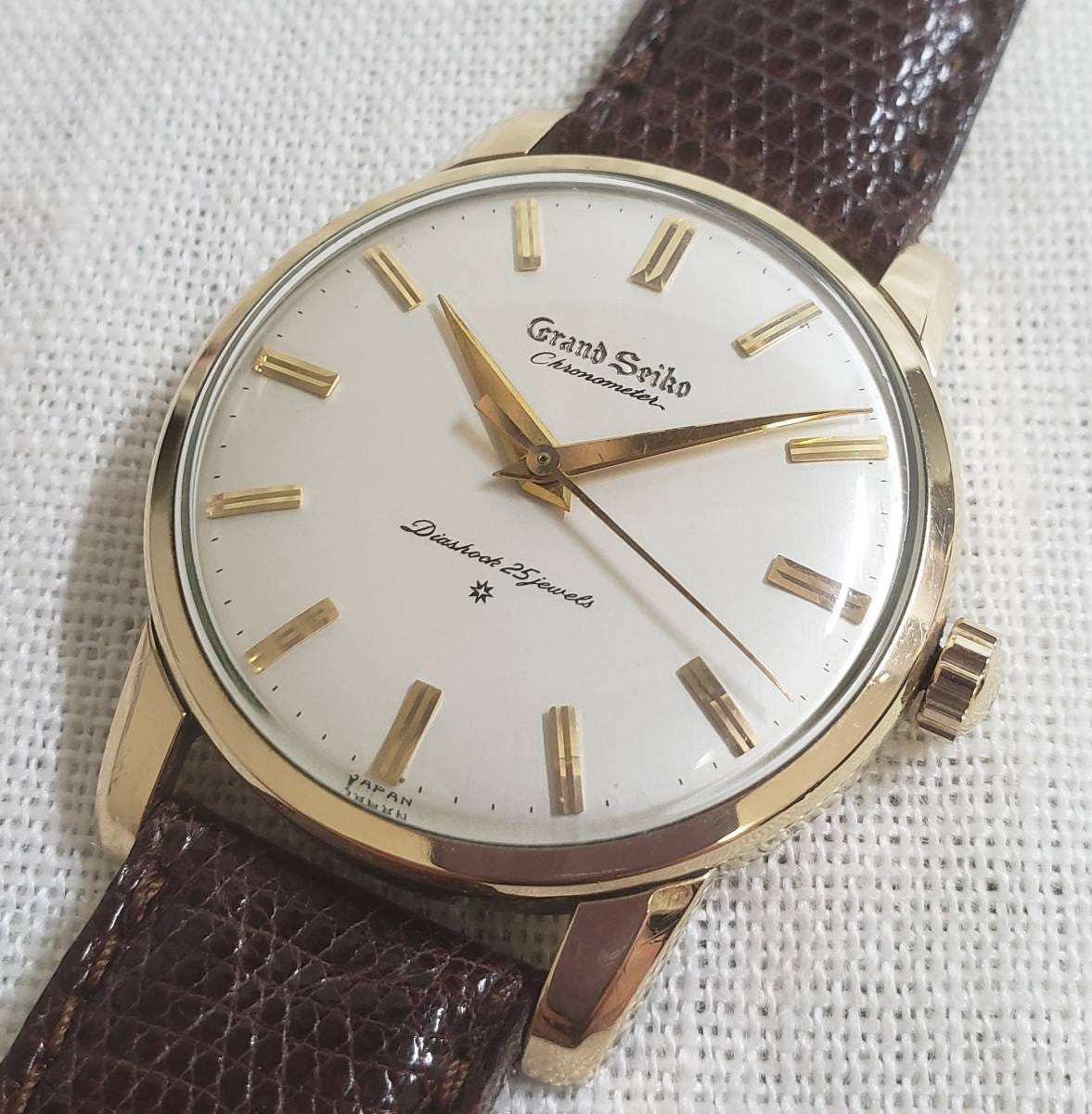 Get off my plane - the Grand Seiko guy