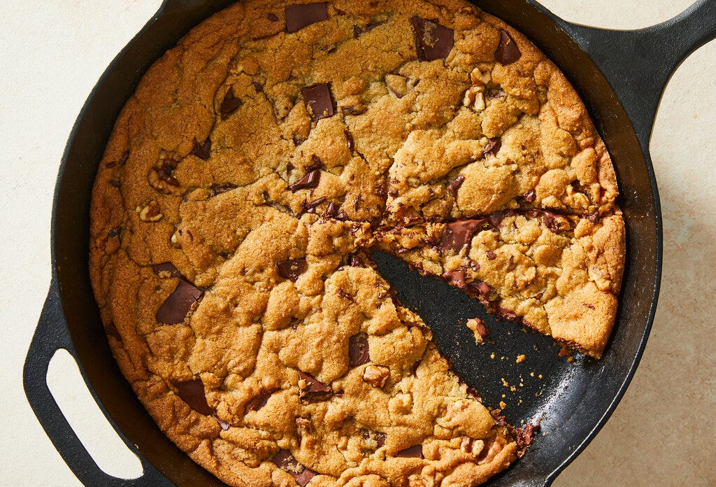 Skillet Chocolate Chip Cookie Skillet Chocolate Chip Cookie