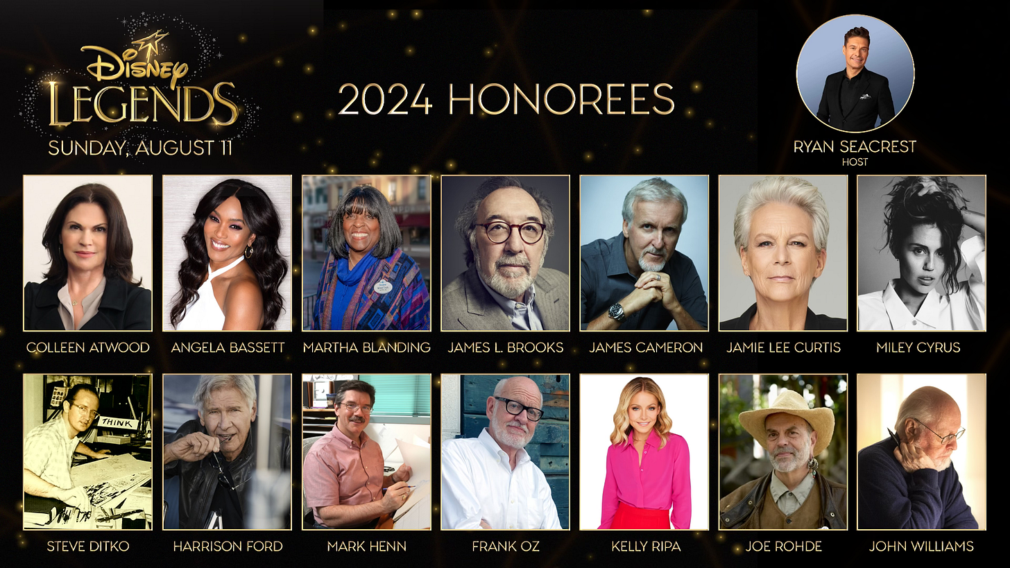 Disney Legends 2024 D23 Disney Legends 2024 D23