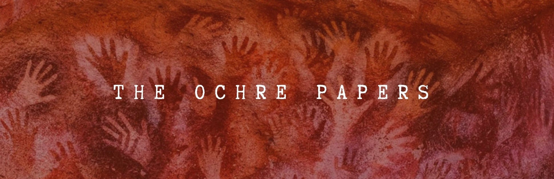 Ritualistic uses of ochre in ancient shamanic cultures