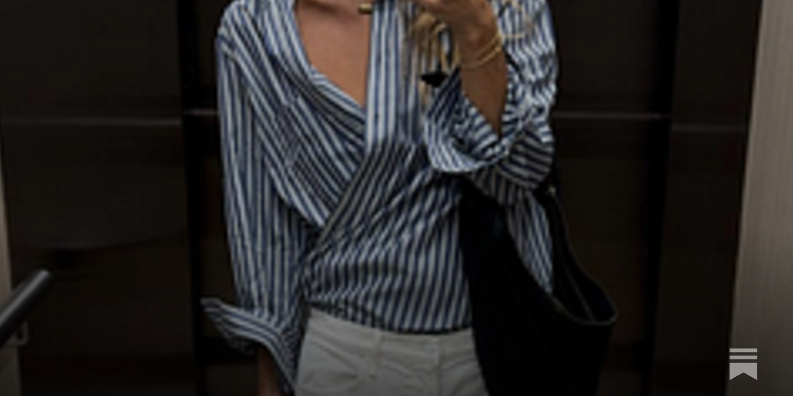 4 Ways to Wear A Striped Shirt - by Angie Smith