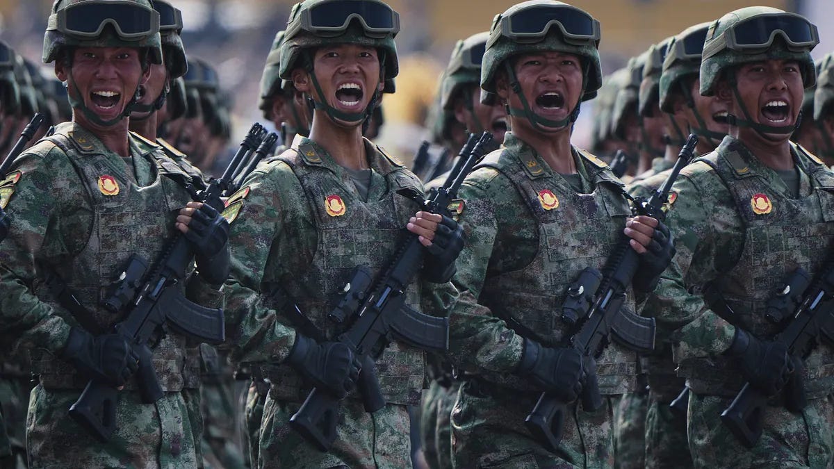 大陸國防預算增幅微調至7%,連續11年個位數增長。(美聯社) 大陸國防預算增幅微調至7%,連續11年個位數增長。(美聯社)